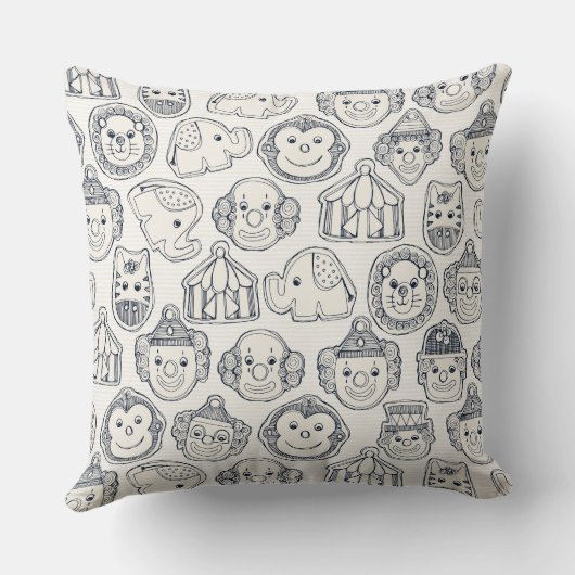 Zirkuskekse Kissen (Rückseite)