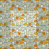 Zirkuskekse Stoff (Kachel)