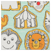 Zirkuskekse Stoff (Nahaufnahme)