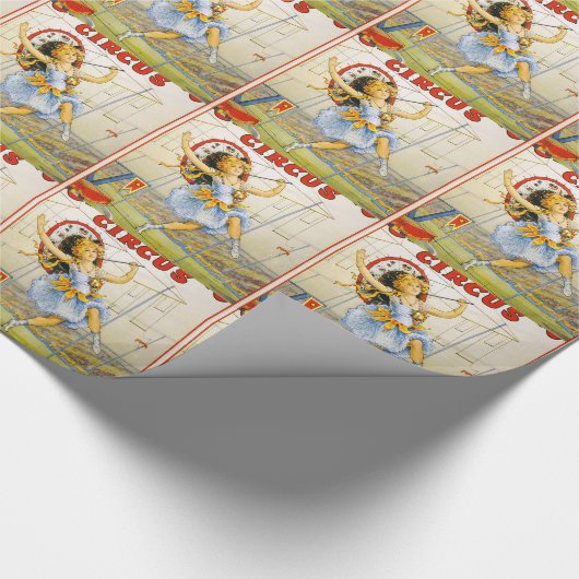 Zirkuskunst Geschenkpapier (Ecke)