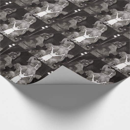 Zirkuskunst Geschenkpapier (Ecke)