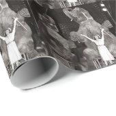 Zirkuskunst Geschenkpapier (Rolleneckpunkt)