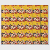 Zirkuskunst Geschenkpapier (Flach)