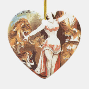 Zirkuskunst Keramikornament