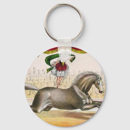 Zirkuskunst Schlüsselanhänger (Vorderseite)