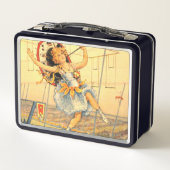 Zirkusmädchen Lunchbox (Rückseite)