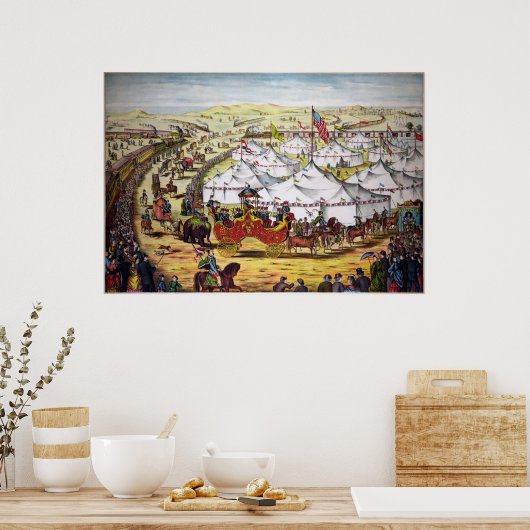 Zirkusparade Poster (Küche)