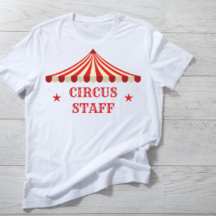 Zirkuspersonal Geburtstagsfeier Eltern T-Shirt