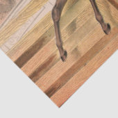 Zirkuspferd und Draufgänger fliegen über einen Zau Seidenpapier (Detail)