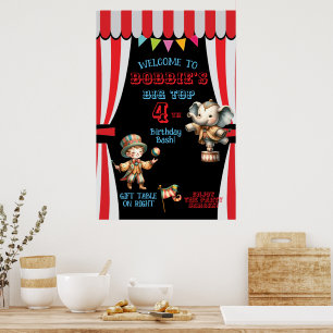 Zirkusplakat Big Top Poster