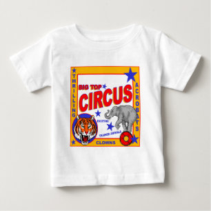 Zirkusplakat im Vintage-Stil Baby T-shirt