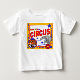 Zirkusplakat im Vintage-Stil Baby T-shirt