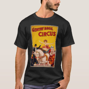 Zirkusplakat im Vintage-Stil T-Shirt