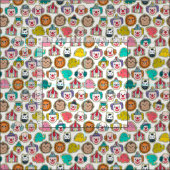 Zirkusplätzchen multi stoff (Kachel)