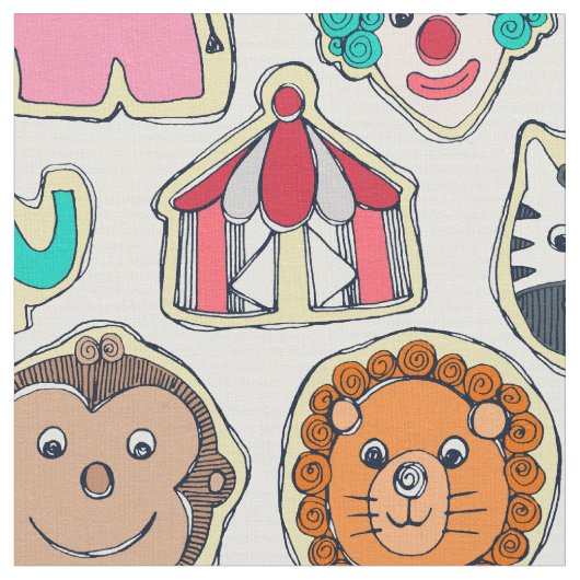 Zirkusplätzchen multi stoff (Nahaufnahme)