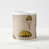 Zirkusposter einer Luftballondarstellung Jumbo-Tasse (Vorderseite)