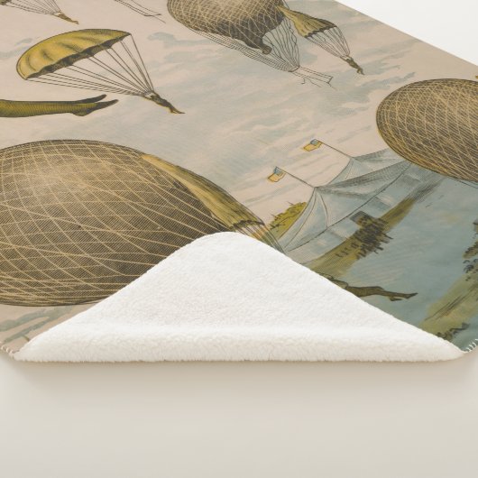 Zirkusposter einer Luftballondarstellung Sherpadecke (3/4)