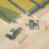 Zirkusposter mit 2 Ponys, die über ein Hindernis s Puzzle (Seite)