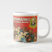 Zirkusposter mit 63 Darstellenden Pferden in einem Jumbo-Tasse (Rechts)