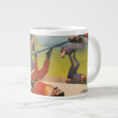 Zirkusposter mit Acrobatic Acts, Circa 1899. Jumbo-Tasse (Vorderseite Rechts)