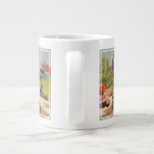 Zirkusposter mit Acrobatic Acts, Circa 1899. Jumbo-Tasse (Rückseite)