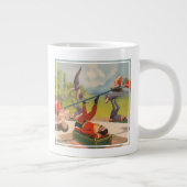 Zirkusposter mit Acrobatic Acts, Circa 1899. Jumbo-Tasse (Rechts)