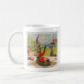 Zirkusposter mit Acrobatic Acts, Circa 1899. Kaffeetasse (Links)