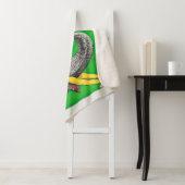 Zirkusposter mit einer Frau, die ein reitender Ele Sherpadecke (Beispiel)