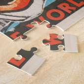 Zirkusposter von Leuten, die an die Spitze kommen Puzzle (Seite)