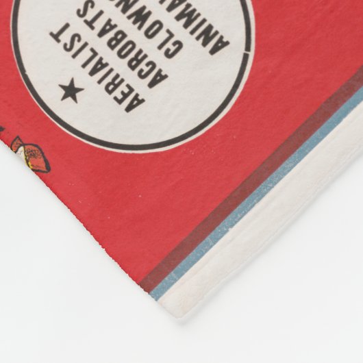 Zirkusposter von zwei Männern in Chariots Fleecedecke (Ecke)