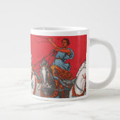 Zirkusposter von zwei Männern in Chariots Jumbo-Tasse (Rechts)