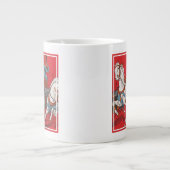 Zirkusposter von zwei Männern in Chariots Jumbo-Tasse (Vorderseite)