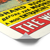 Zirkusposter vor dem maurischen König Poster (Ecke)