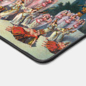 Zirkusposter vor dem maurischen König Schreibtischunterlage (Ecke)