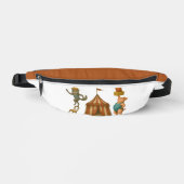 Zirkusschwein & Wolf Bauchtasche (Vorderseite)