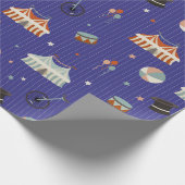 Zirkusspass Geschenkpapier (Ecke)