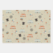 Zirkusspass Geschenkpapier Set (Vorderseite 3)