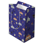 Zirkusspass Mittlere Geschenktüte (Rückseite Schrägansicht)