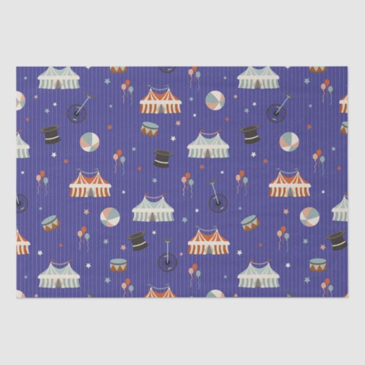 Zirkusspass Seidenpapier (Vorderseite)