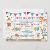 Zirkustier-Babyparty-Einladung laden ein Einladung (Vorderseite)