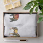 Zirkustiere und Zelte Seidenpapier (Geschenk)