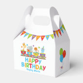 Zirkustiertrainings Niedliches Kindergeburtstag Pa Geschenkschachtel (Vorderseite)