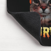 Zirkustin Survivor Funny Odely Specific Cat Mem Mousepad (Ecke)