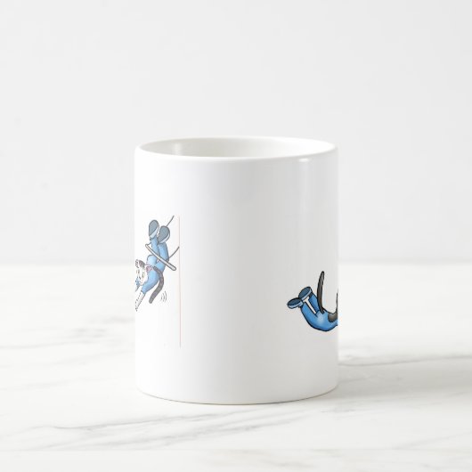 ZirkusTrapezekatzen Kaffeetasse (Mittel)