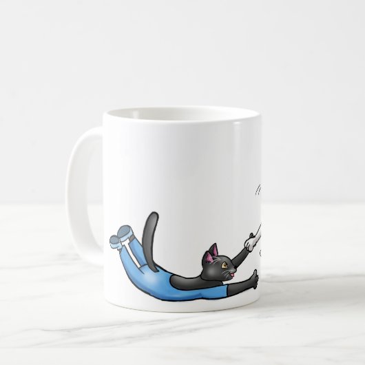 ZirkusTrapezekatzen Kaffeetasse (Vorderseite Links)