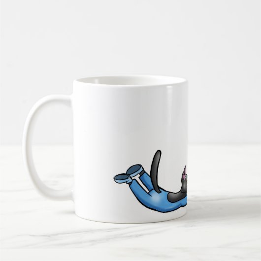 ZirkusTrapezekatzen Kaffeetasse (Links)
