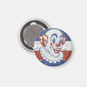 Zirkuswerbung im Vintage-Stil Magnet (Vorderseite/Rückseite)