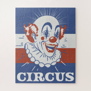 Zirkuswerbung im Vintage-Stil Puzzle