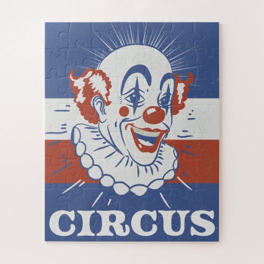 Zirkuswerbung im Vintage-Stil Puzzle (Vertikal)