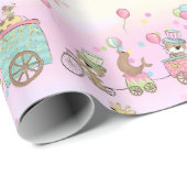 Zirkuszahn Geschenkpapier (Rolleneckpunkt)